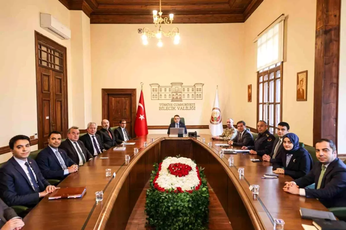 Bilecik'te İl Asayiş ve Güvenlik Toplantısı yapıldı