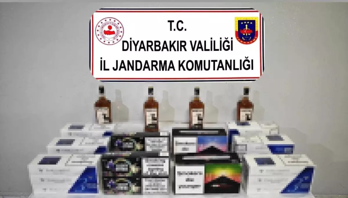 Diyarbakır'da kaçakçılık operasyonları: 51 şahıs hakkında işlem yapıldı