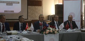 Eskişehir İl Milli Eğitim Müdürü Aydın, gazetecilerle bir araya geldi