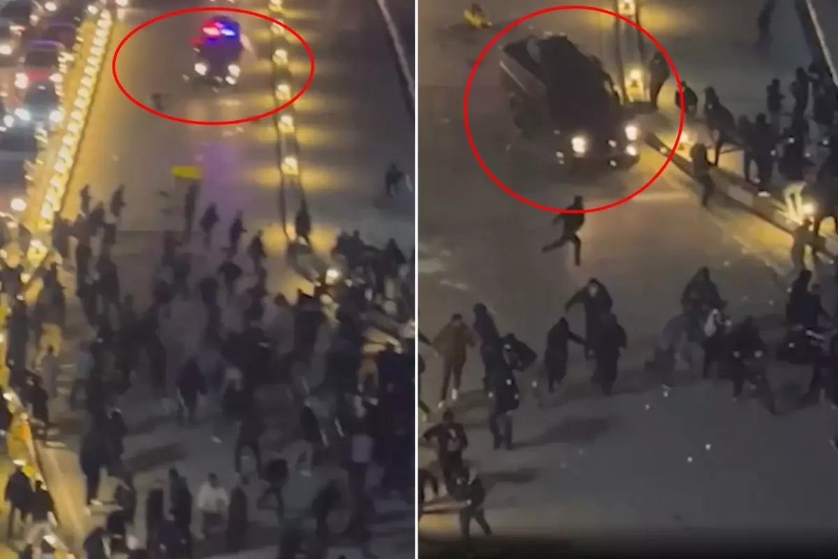 Günler sonra ortaya çıktı! Zırhlı araç protestocuları böyle ezmiş