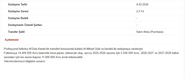 Kante maaşı ne kadar, bonservisi ne kadar? Kante kiralık mı geldi, bonervisli mi geldi, sözleşmesi kaç yıl?