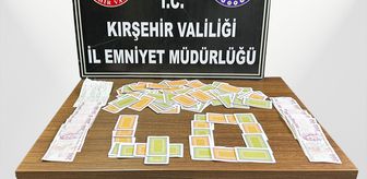 Kırşehir'de kumar oynayan 5 kişiye 58 bin 20 lira ceza kesildi