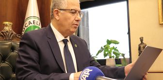 Kocaeli Üniversitesi Rektörü Cantürk, AA'nın 'Yılın Kareleri' oylamasına katıldı