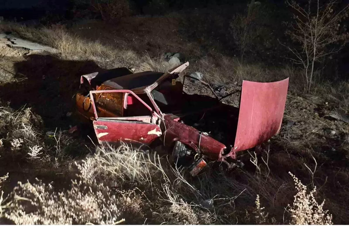 Konya'da otomobil devrildi: 1 yaralı