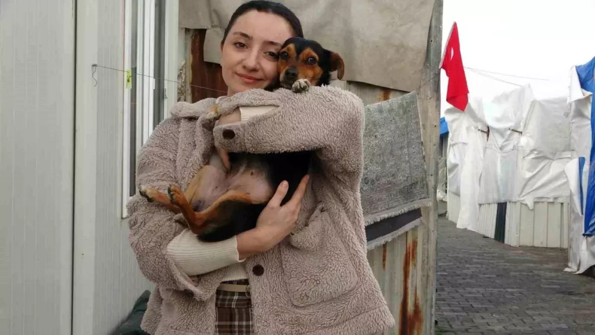 Malatya'da konteyner kentin Boncuk'u milyonların sevgilisi oldu