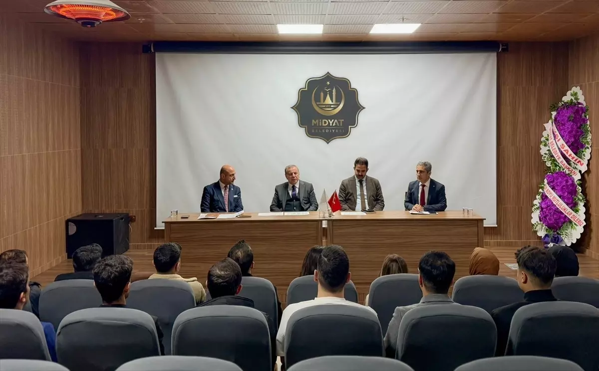 Midyat'ta göreve başlayan zabıta memurlarıyla toplantı yapıldı