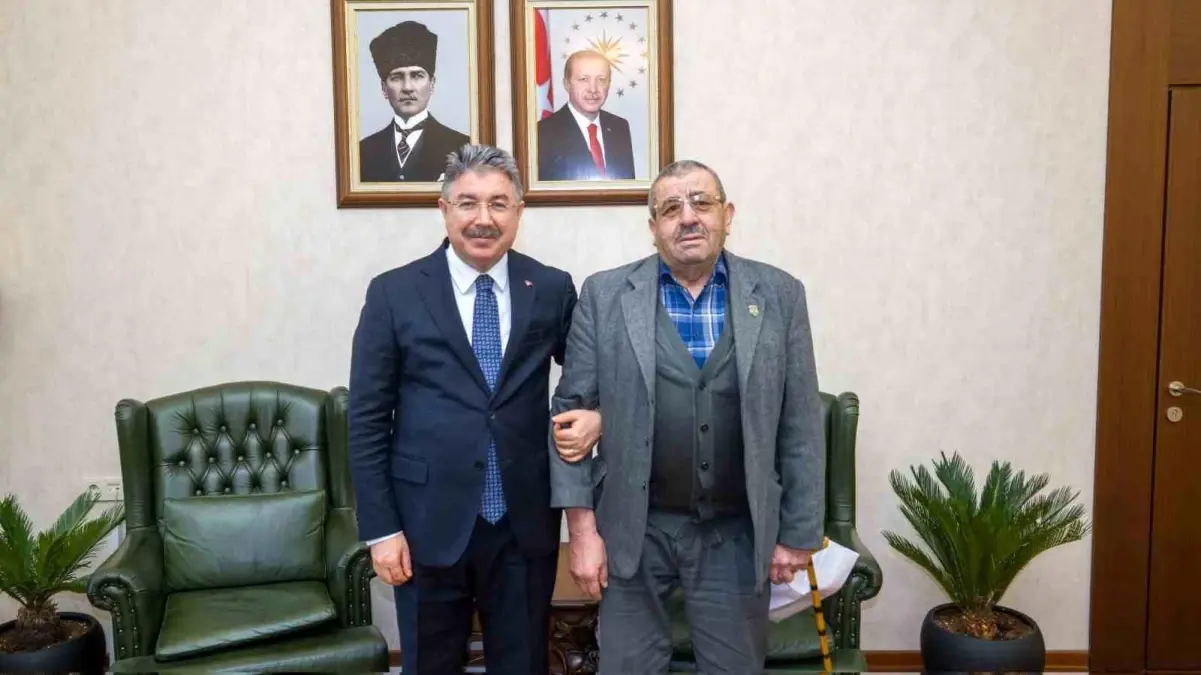 Şehit ve gazi ailelerinden Vali Yılmaz'a ziyaret