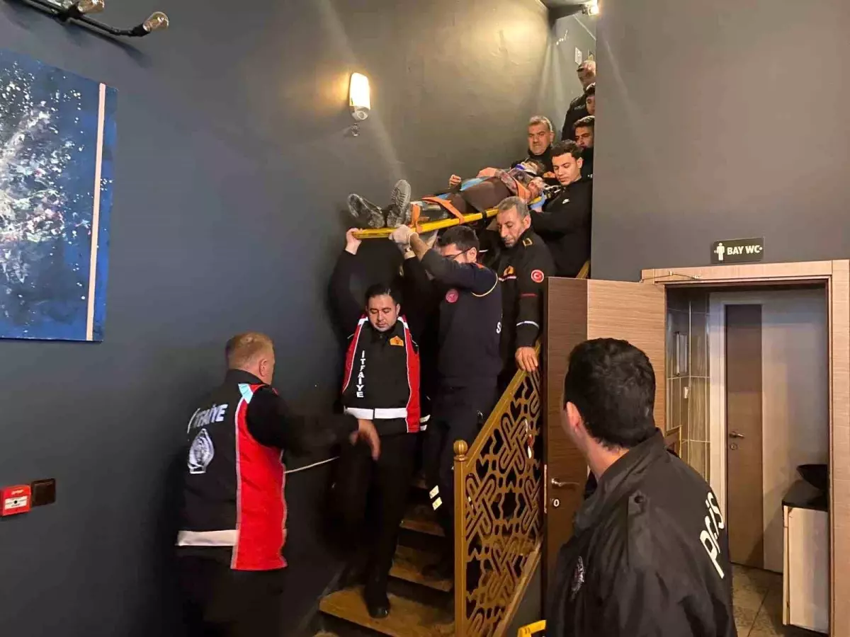 Siirt'te havalandırma boşluğuna düşen kadın yaralandı