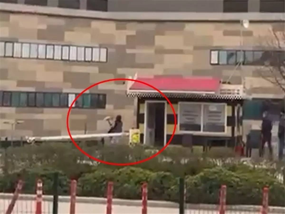 Taksiye binemediği için durağın camlarını kıran kadın serbest bırakıldı