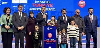 'Yüzyılın Konut Projesi' kapsamında Kırşehir'de yapılacak konutların kurası çekildi