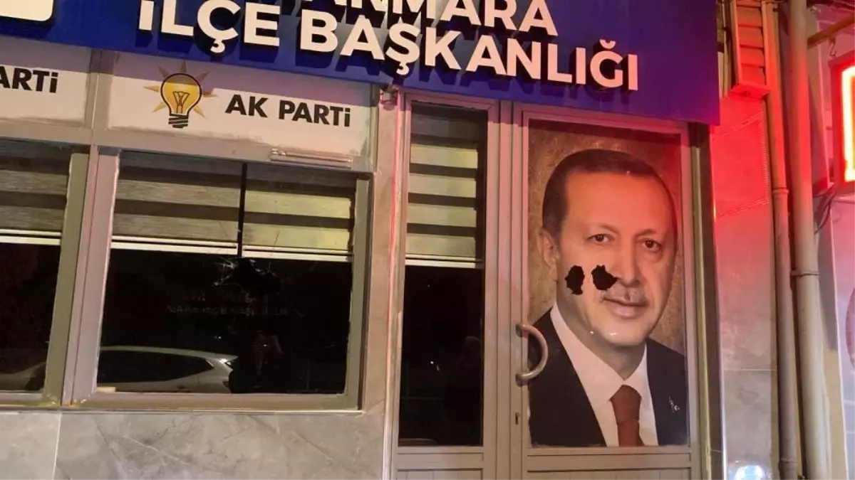 AK Parti binasına saldıran şüpheli tutuklandı