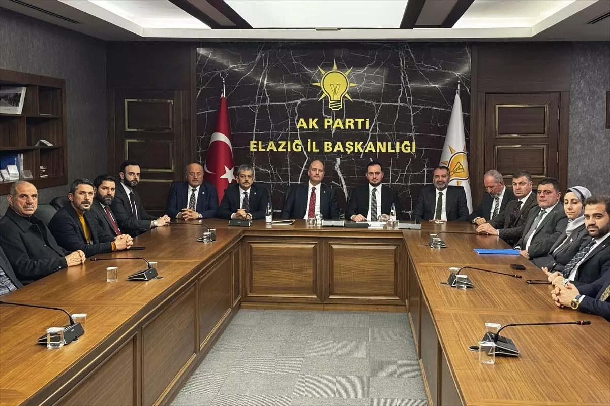 AK Parti Genel Başkan Yardımcısı Ömer İleri, Elazığ'da konuştu Açıklaması