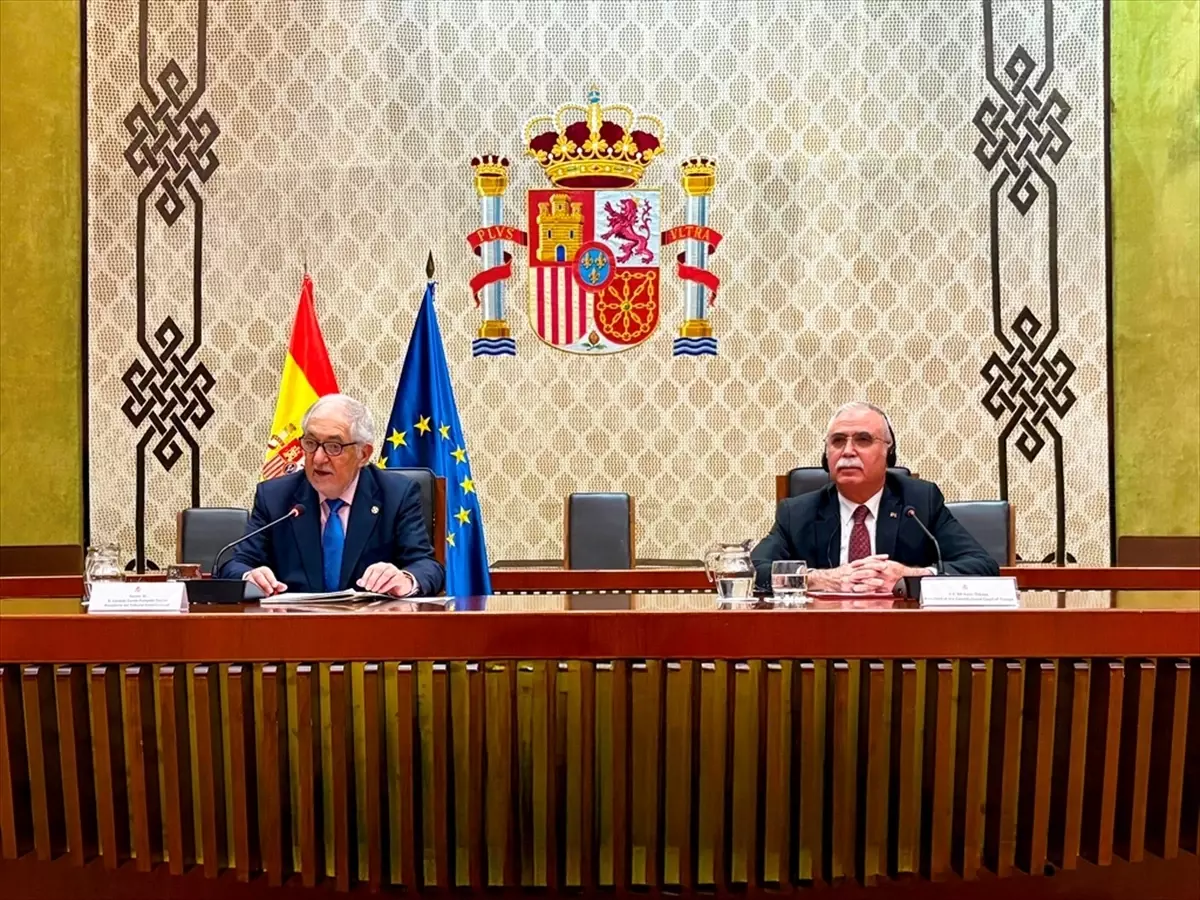 Anayasa Mahkemesi Başkanı Özkaya, İspanya'ya çalışma ziyareti gerçekleştirdi