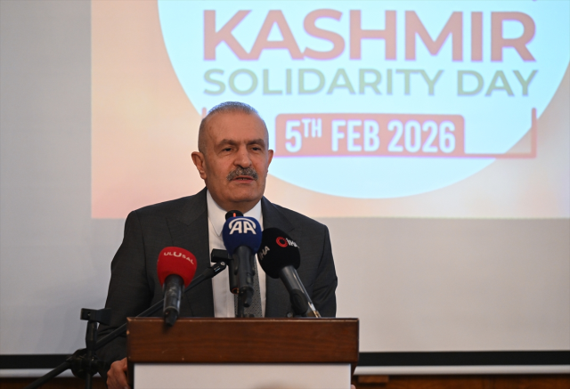 Ankara'da Keşmir Dayanışma Günü dolayısıyla program düzenlendi