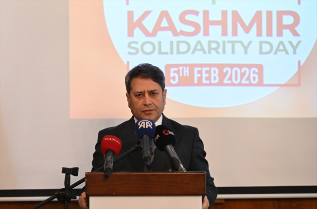 Ankara'da Keşmir Dayanışma Günü dolayısıyla program düzenlendi