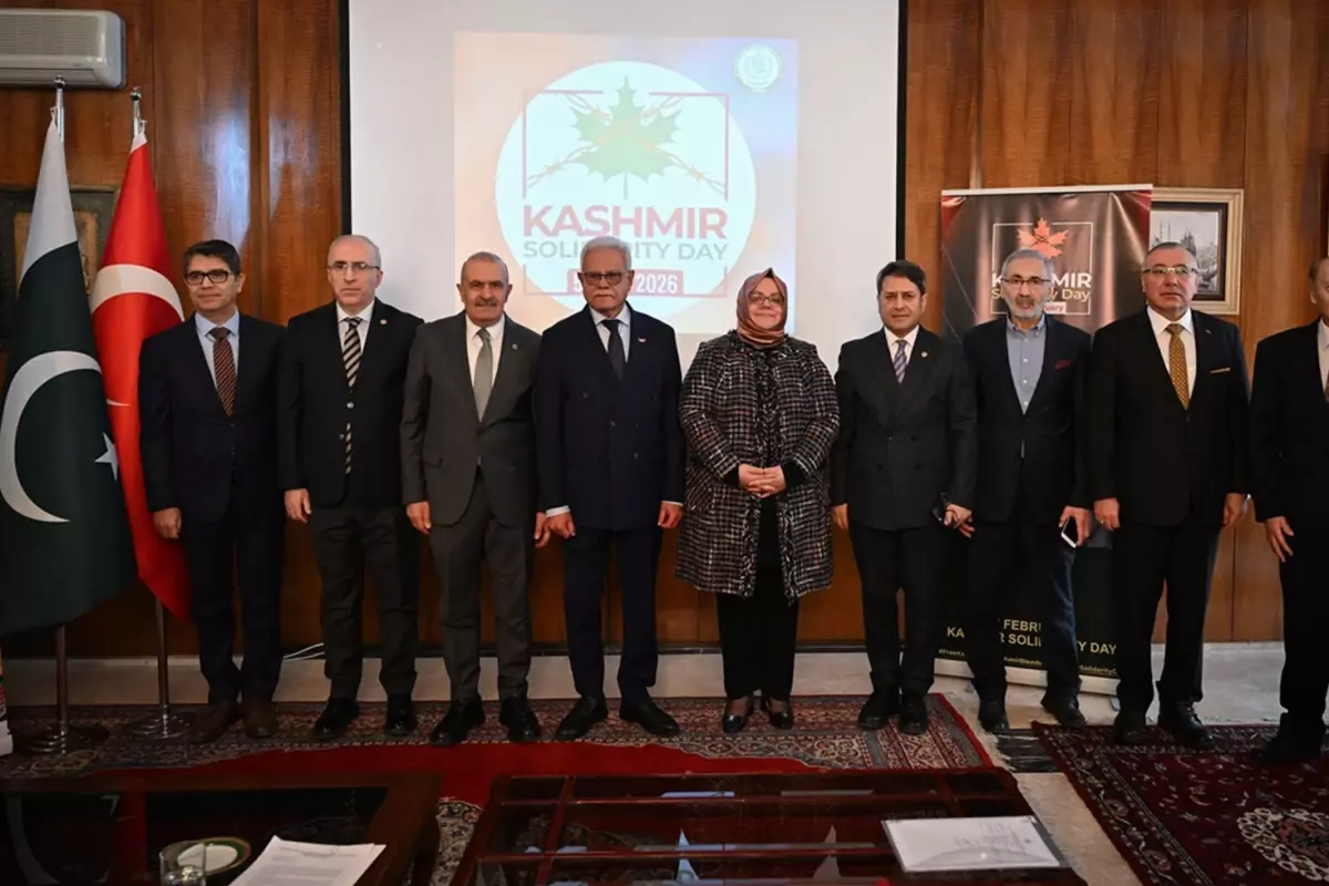 Ankara'da Keşmir Dayanışma Günü dolayısıyla program düzenlendi