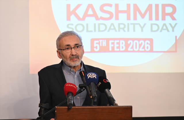 Ankara'da Keşmir Dayanışma Günü dolayısıyla program düzenlendi