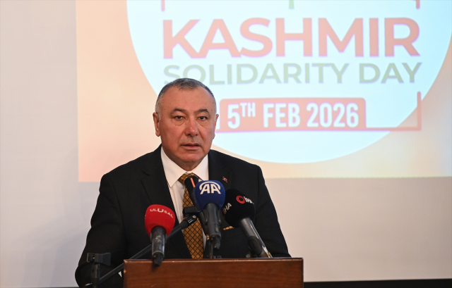 Ankara'da Keşmir Dayanışma Günü dolayısıyla program düzenlendi