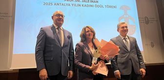 ATAV'ın 'Jale İnan 2025 Yılın Kadını Ödülü' Prof. Dr. Sarvan'a verildi