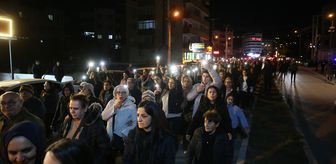 Bakırhan ve Bulut, Hatay'da depremlerde yaşamını yitirenleri anma yürüyüşüne katıldı