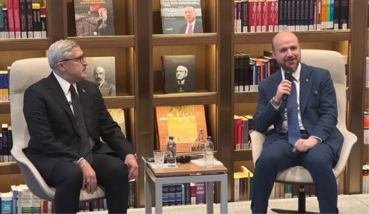 Bilal Erdoğan, AK Parti'nin 'Kütüphane Sohbetleri'ne katıldı