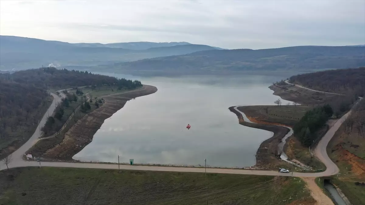 Bolu'da karların erimesi Gölköy Barajı'nda su seviyesini artırdı