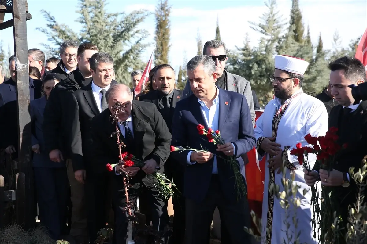 CHP Genel Başkanı Özel, Adıyaman'da konuştu Açıklaması