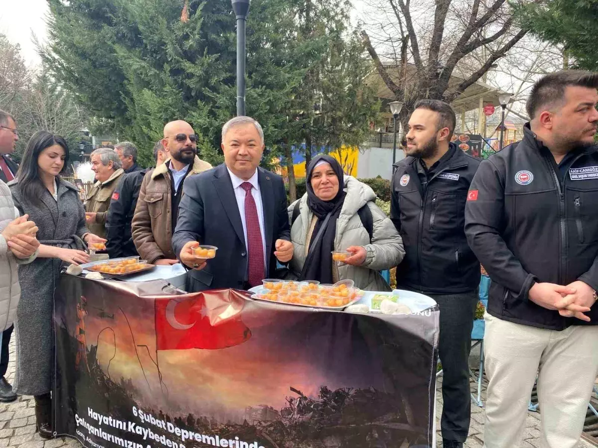 Devlet Memurları Konfederasyonu 6 Şubat depreminde hayatını kaybedenler için lokma hayrı yaptı