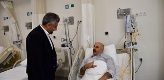 Erol Olçok Eğitim ve Araştırma Hastanesi Başhekimi Gömeç'ten kanser hastalarına ziyaret