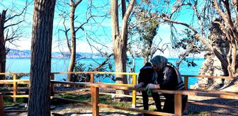 Giresun Adası'nda temizlik çalışması yapıldı