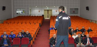 Havza Belediyesi personeline sivil savunma eğitimi verildi