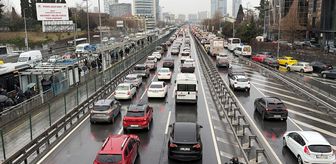 İstanbul'da akşam saatlerinde trafik yoğunluğu yüzde 90'a çıktı