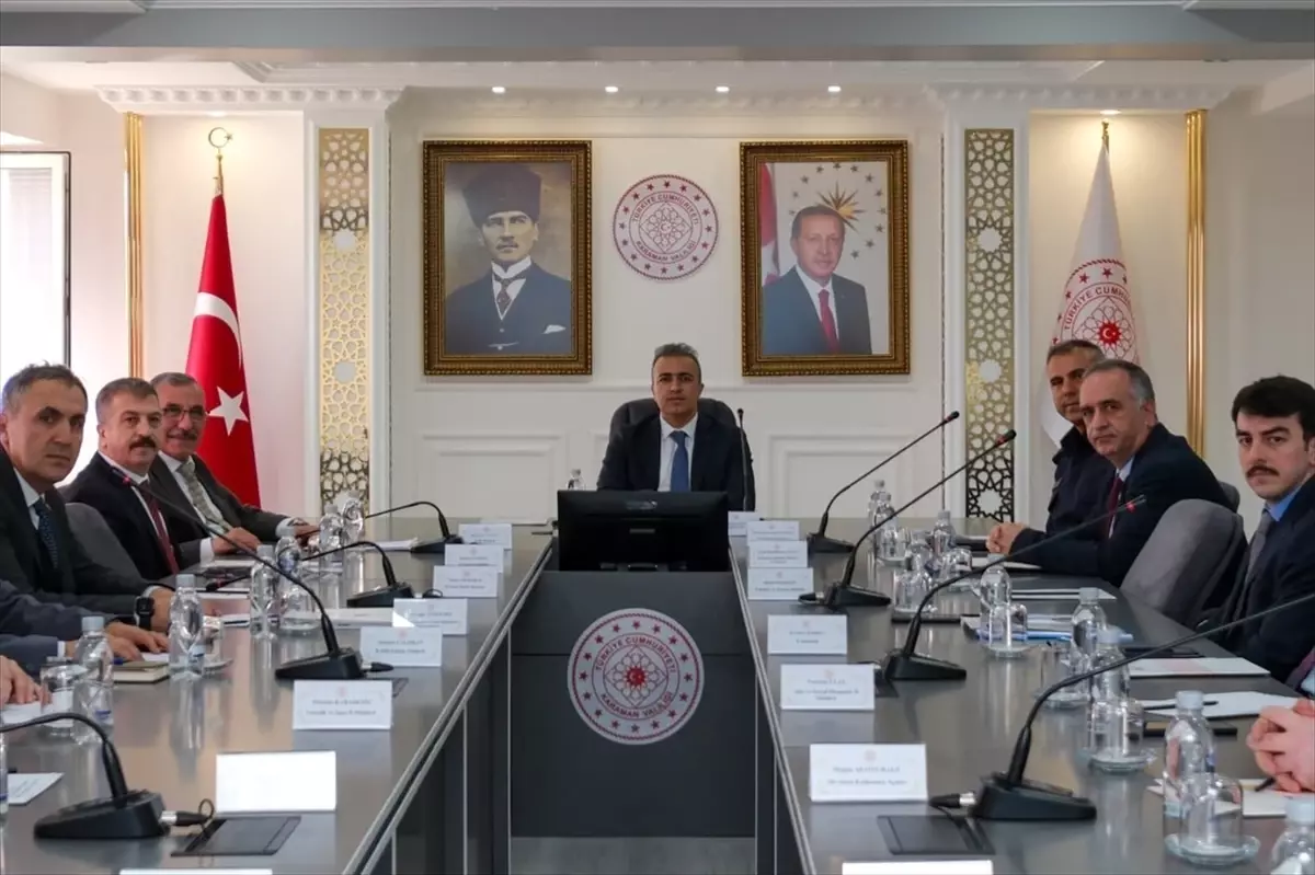 Karaman'da Türk Dil Bayramı ve Yunus Emre'yi Anma Etkinlikleri Hazırlık Toplantısı yapıldı