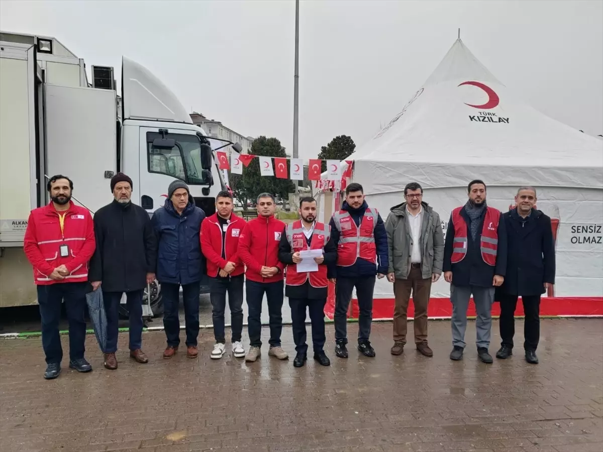 Kırklareli'nde kan bağışı kampanyası düzenlendi