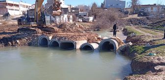 Kızıltepe'de tahrip olan köprünün yerine yenisi yapıldı