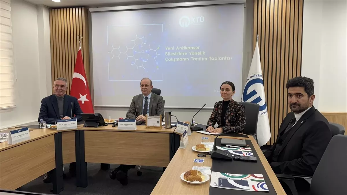 KTÜ öncülüğünde kolorektal kanser tedavisi için yeni bileşikler geliştirildi
