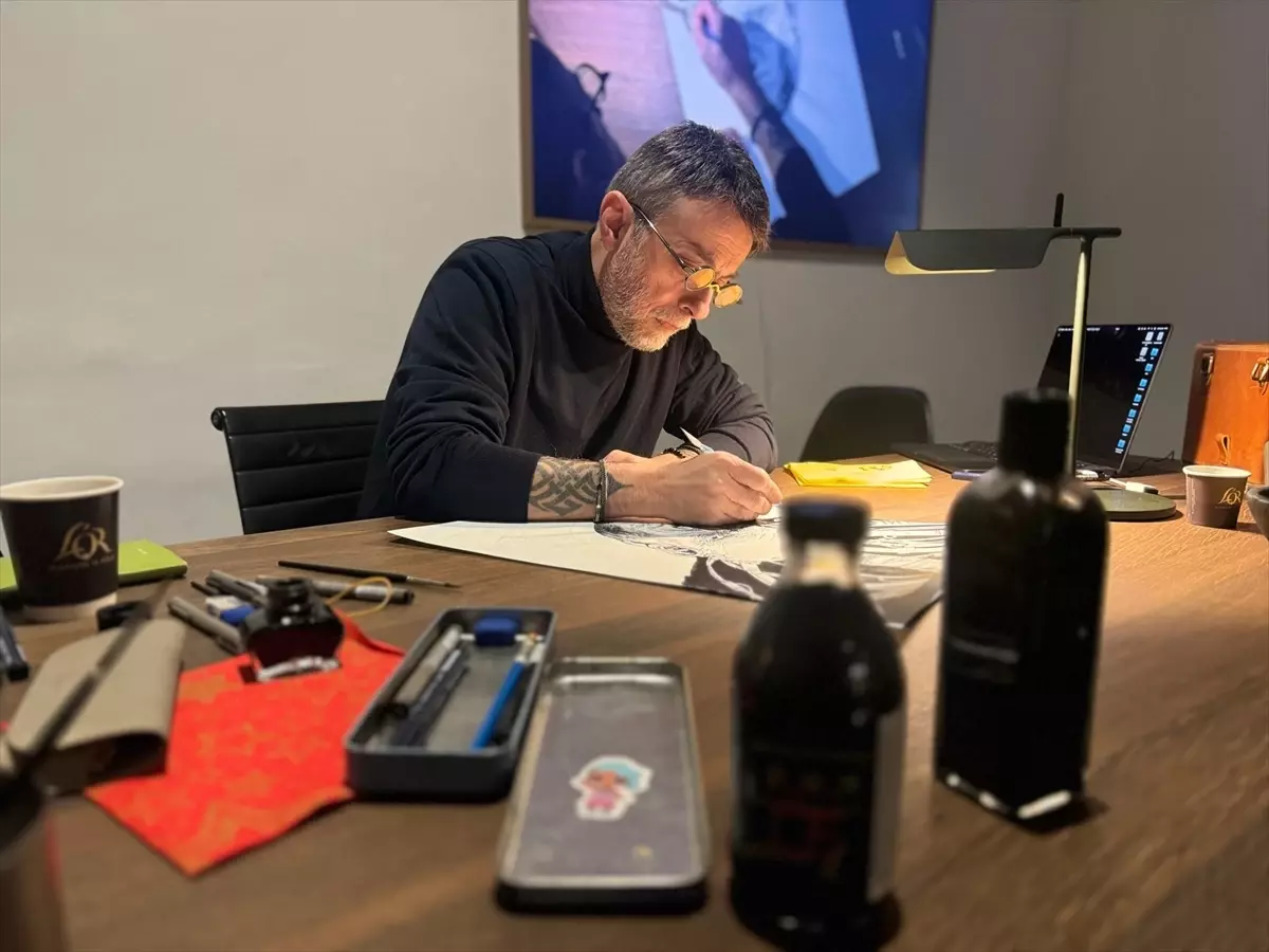 M.K. Perker, "Live" sergisiyle üretim sürecini sanatseverle paylaşıyor Açıklaması