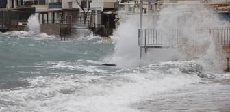 Muğla'da fırtına etkili oluyor