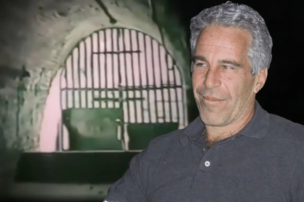 Pedofili sapık Epstein'in evindeki gizli tünel ilk kez görüntülendi