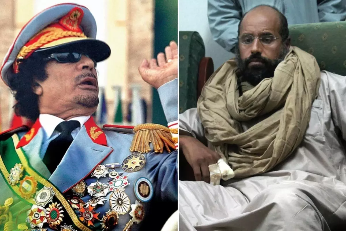 Suikasta kurban giden Seyfülislam Kaddafi'nin son görüntüleri ortaya çıktı