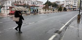 Tekirdağ'da sağanak etkili oluyor