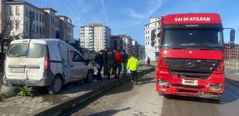 Türkeli'de iki aracın çarpıştığı kazada 1 kişi yaralandı