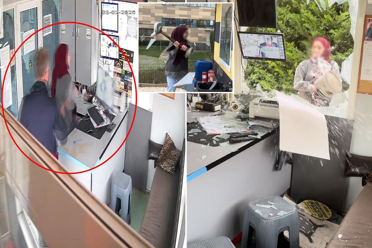 Yeni görüntüler ortaya çıktı! 'Taksi beni sevmiyor' dedi, durağı talan etti