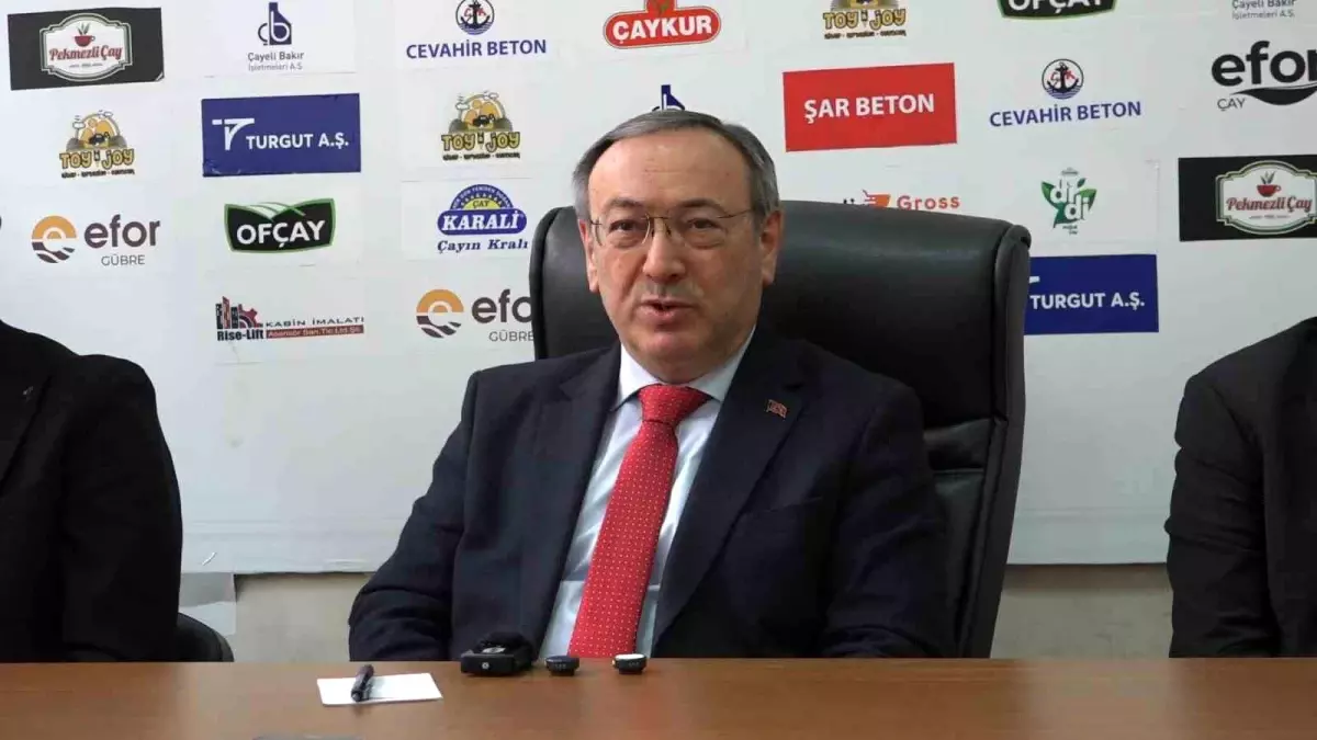 Yusuf Ziya Alim: "2025 yılında 160 bin ton da kuru çay olarak üretim yapıldı"