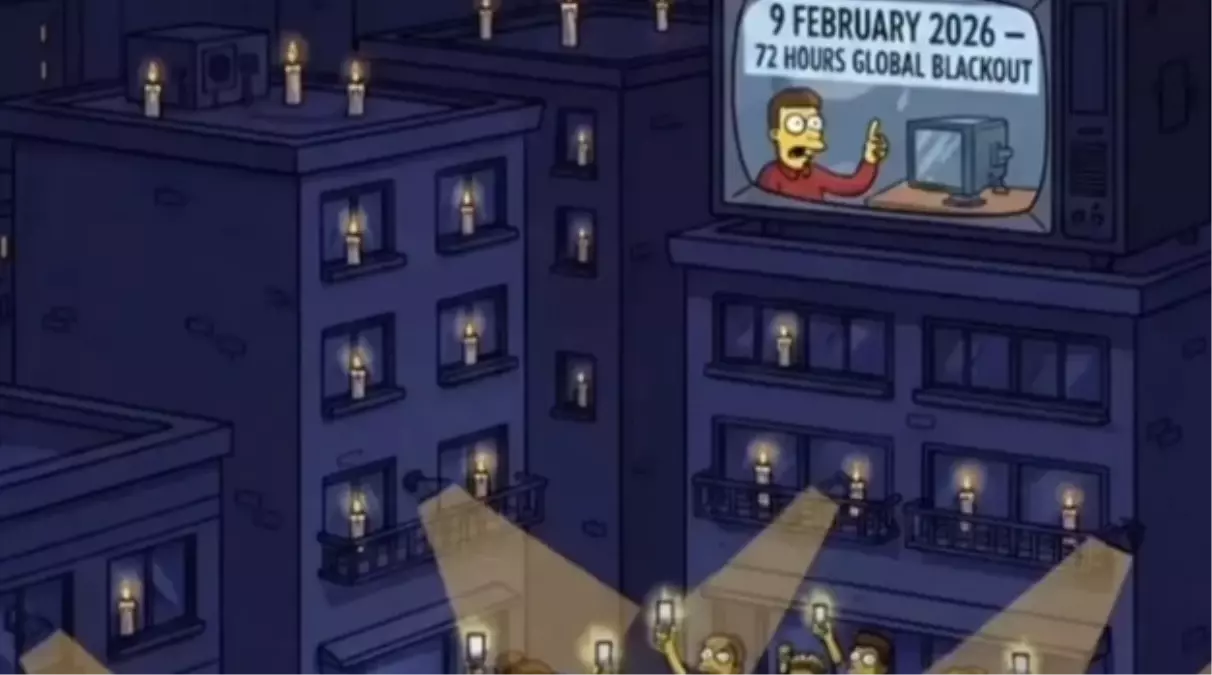 9 Şubat'ta ne olacak (9 Şubat Pazartesi Simpsonslar elektrik kesintisi kehaneti)?