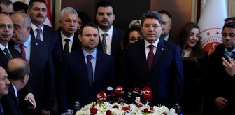 Adalet Bakanlığı'nda devir teslim töreni yapıldı
