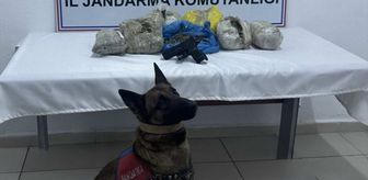 Ağrı'da bir evde 4 kilo 198 gram uyuşturucu ele geçirildi