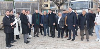 AK Parti Amasya Milletvekili İpek, Taşova'da incelemede bulundu