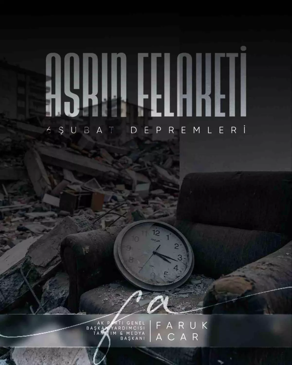 AK Parti Genel Başkan Yardımcısı Acar: "Devletimiz, şehirlerimizi yeniden ayağa kaldırmak için canla başla...