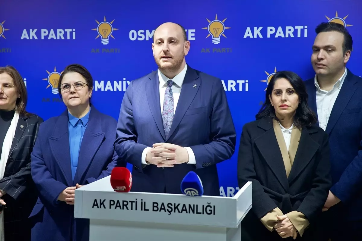 AK Parti Genel Başkan Yardımcısı Büyükgümüş, Osmaniye'de konuştu Açıklaması